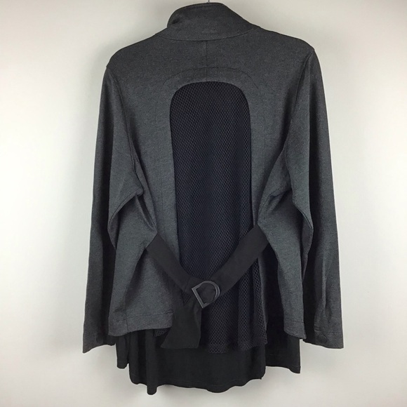 Cabi Love Carol Collection Gray & Black Ponte Jacket | Large - Picture 5 of 14